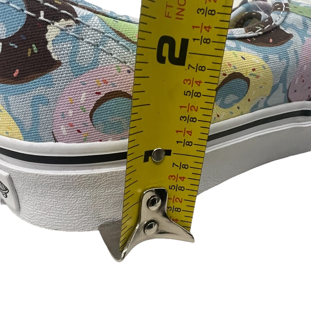 Vans Canvas Low Top Unisex Men 6.5 Women 8  Late Night Skyway‎ Doughnut Print - Picture 13 of 13